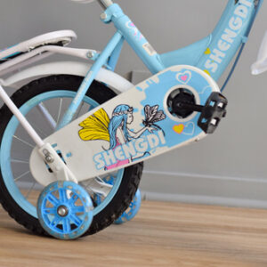 BICICLETA INFANTIL R12 RUEDAS DE APOYO CON LUCES LED