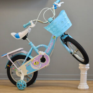 BICICLETA INFANTIL KBB122 RODADO 12 C/RUEDAS Y LUCES LED