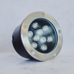 LUCES EXTERIORES EMPOTRABLES PARA PISO 9W